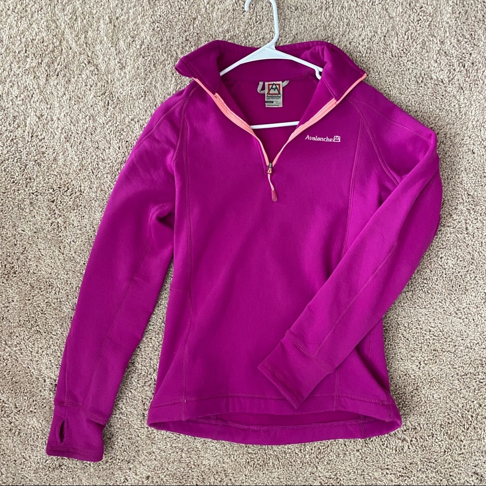 Magenta Quarter Zip